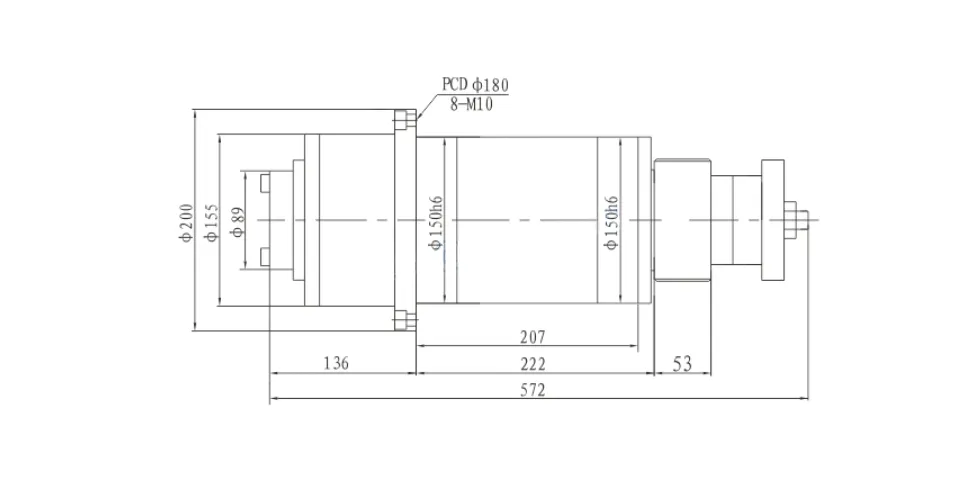 Spindle Unit for CNC Machine Center JSX150 JSX150A